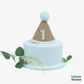 Wooden Fake Cake  | Wooden Decorative | Rustic White